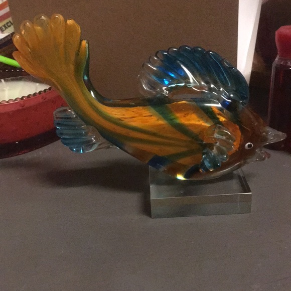 Vintage murano glass fish - Picture 1 of 4